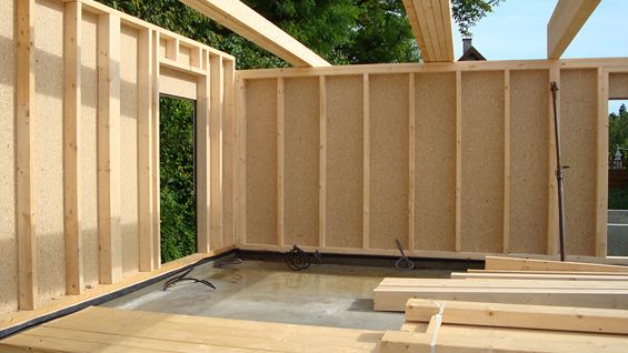 Bois de construction pour chalet ou maison